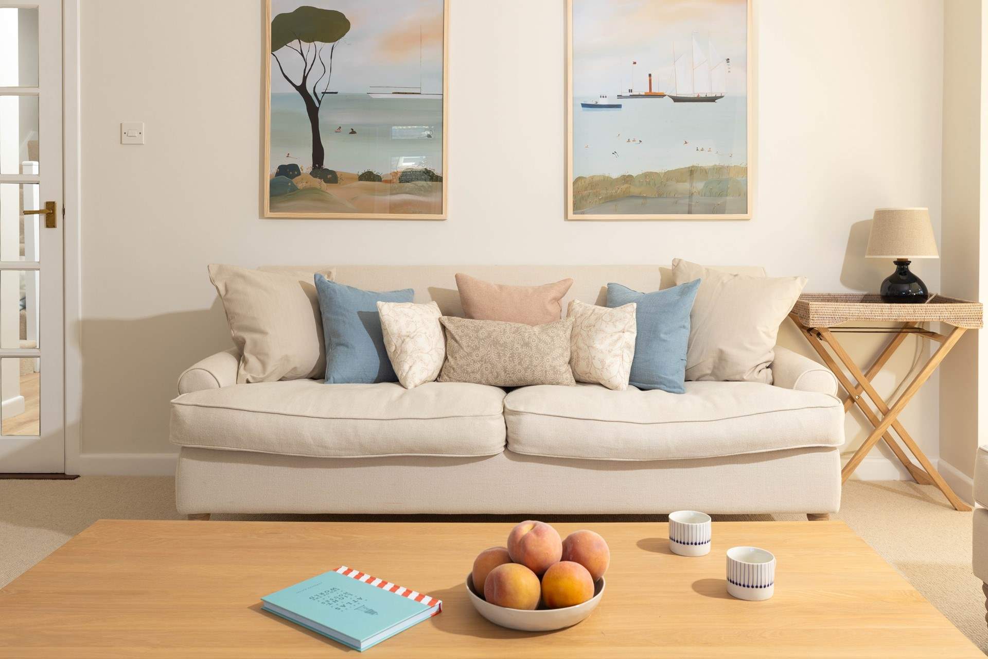 Snuggle up with a good book. 