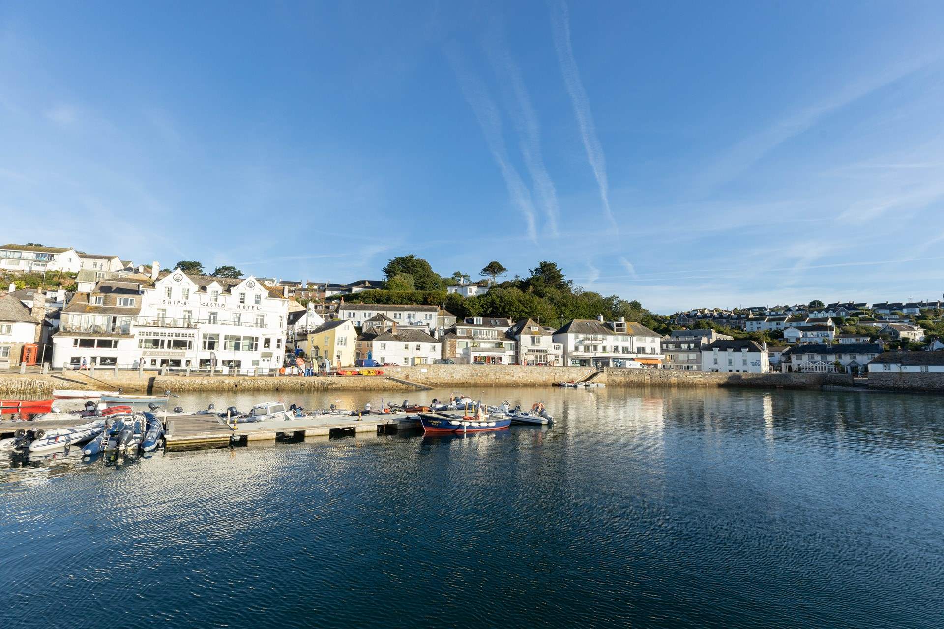 St Mawes has an array of restaurants to choose from.
