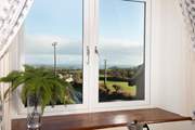 You have lovely views of the valley and St Michael's Mount from the bedroom.