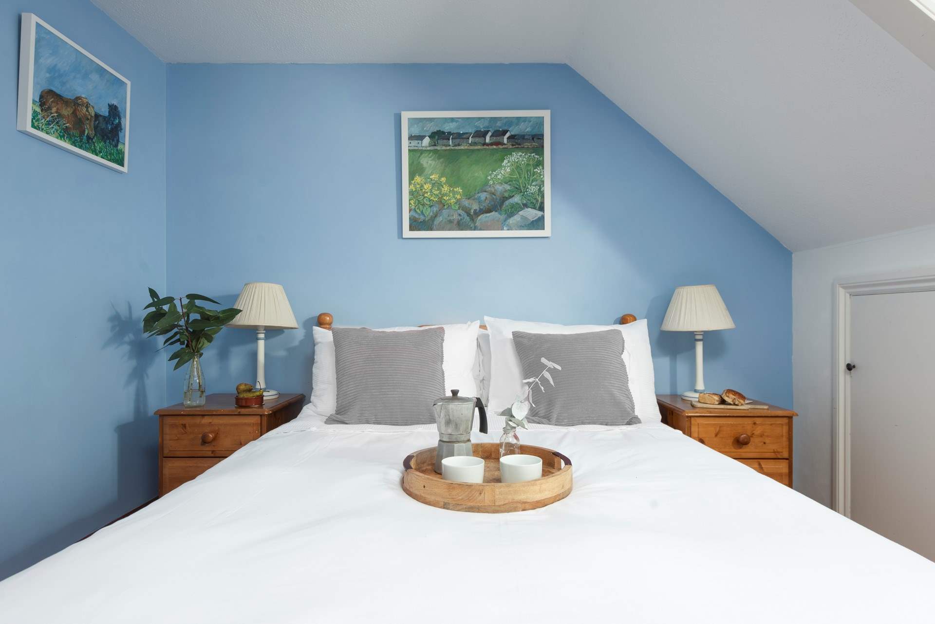 Bedroom 3 is a sweet double. 