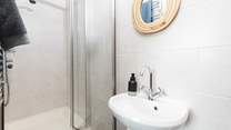 Start the day with a refreshing shower in the ground floor shower-room.