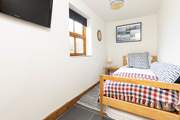 The single room with TV.