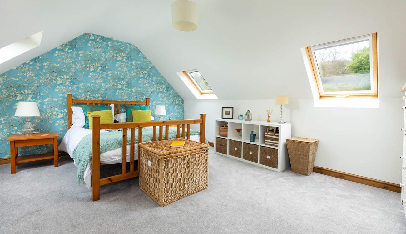 Welcome to your beautiful bedroom. 