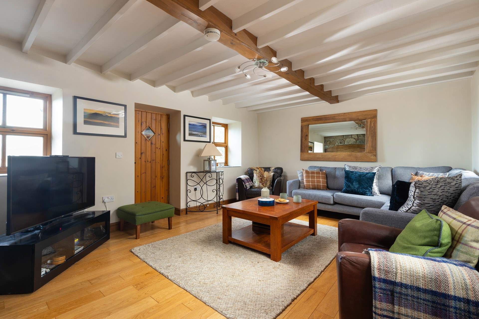 Watch a movie or simply relax with a good book in the lovely sitting-room. 