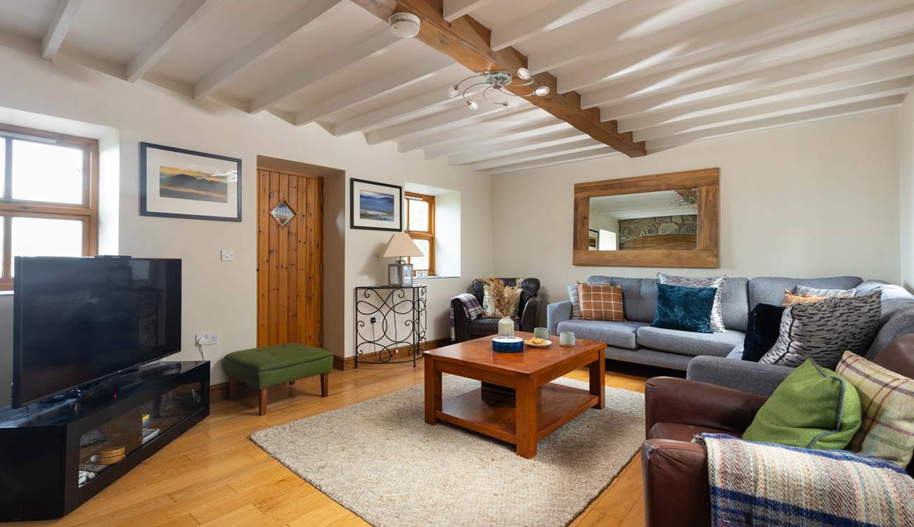 Watch a movie or simply relax with a good book in the lovely sitting-room. 