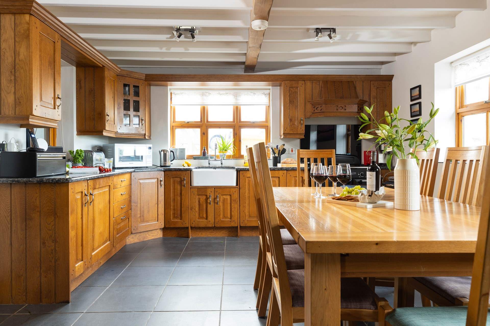 Spend quality time together relaxing after a day of adventures. 