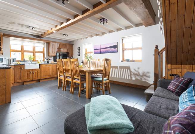 Relax and chat whilst the holiday chef prepares a feast.