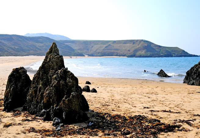 Stunning beaches on the Llyn peninsula. 