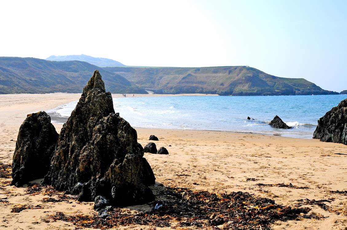 Stunning beaches on the Llyn peninsula.