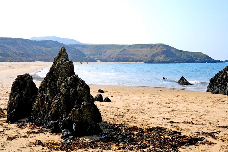 Stunning beaches on the Llyn peninsula. 