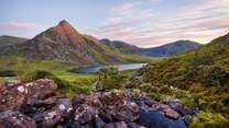 The stunning Snowdonia National Park. Spend a great day out on the rugged mountain. Catch the mountain train. 