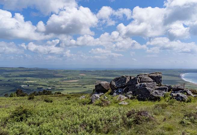 The glorious scenery.