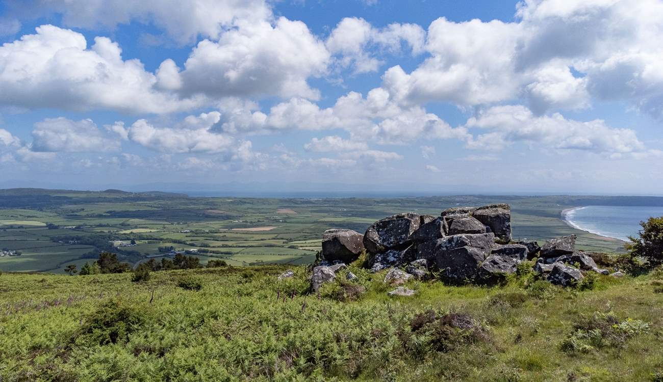 The glorious scenery.