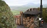 Conveniently placed log store.  - Thumbnail Image