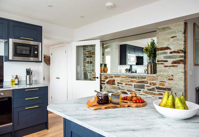 You can pitch up at the breakfast-bar for morning snacks or simply to keep the chef entertained.