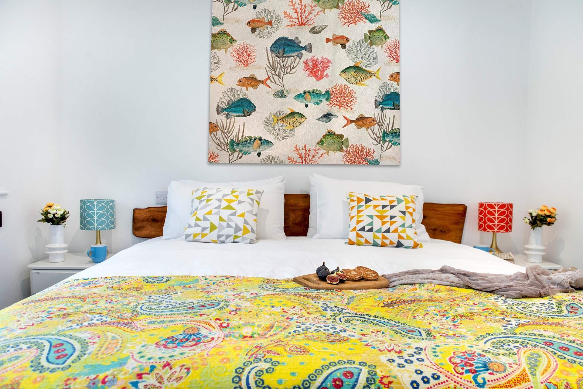 Bedroom one can be made up as a super-king or twin beds.