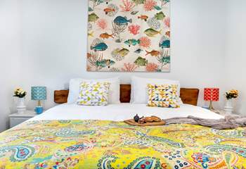 Bedroom one can be made up as a super-king or twin beds.