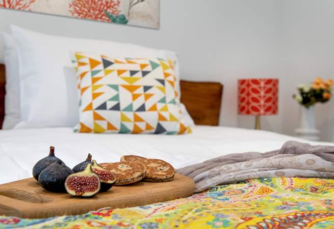 Enjoy lazy holiday lie-ins and breakfast treats.