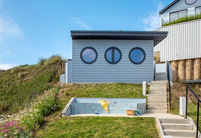 There's a private spa available to just a few properties in the area.