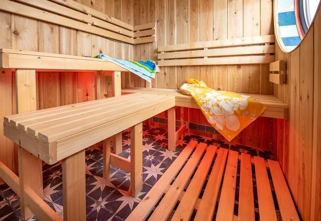 There's a small private spa area a short walk away, shared with a few other cottages. Book your own private times onsite (no extra charge).