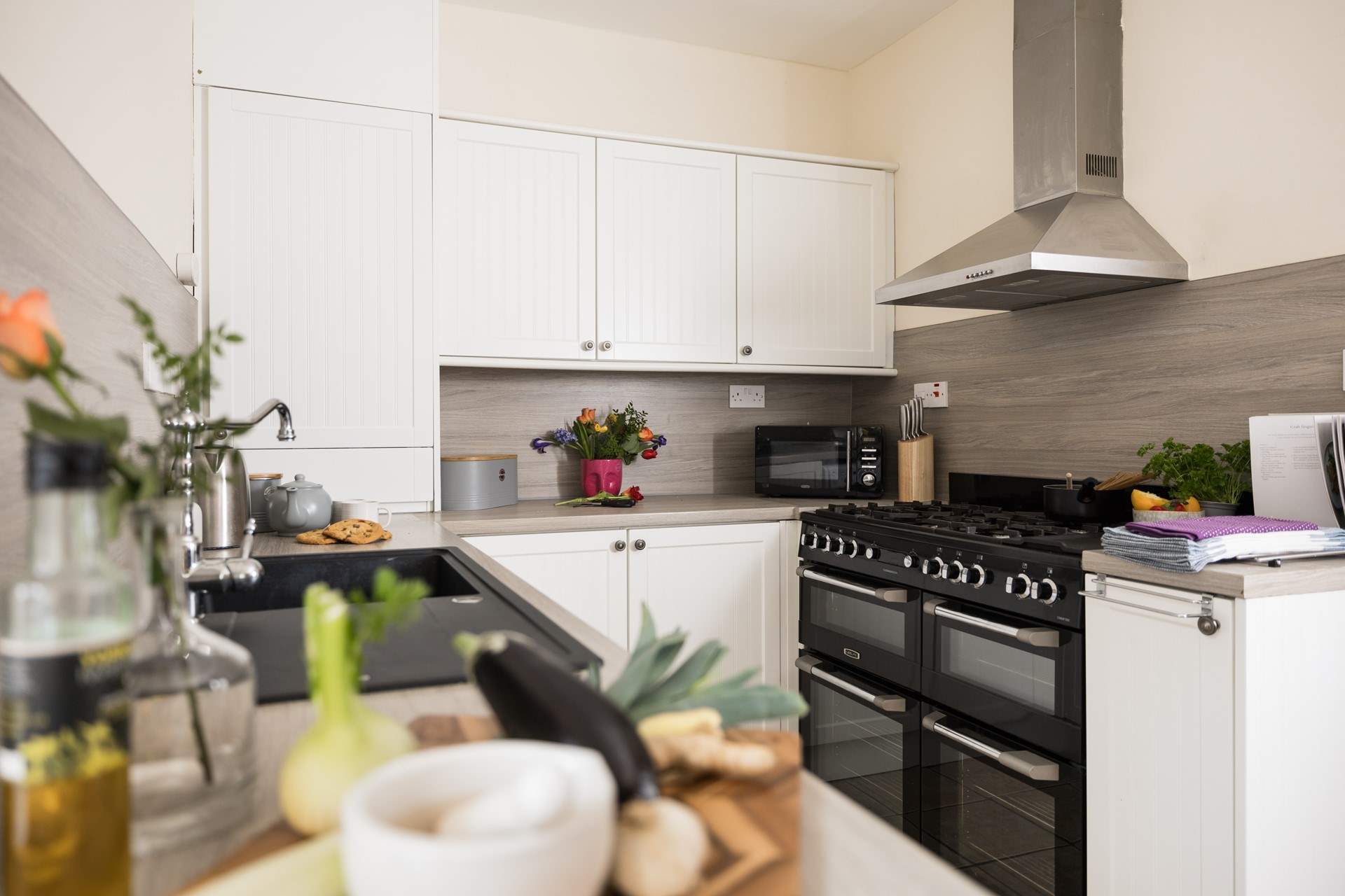 The perfect place to prepare a meal of local delicacies.