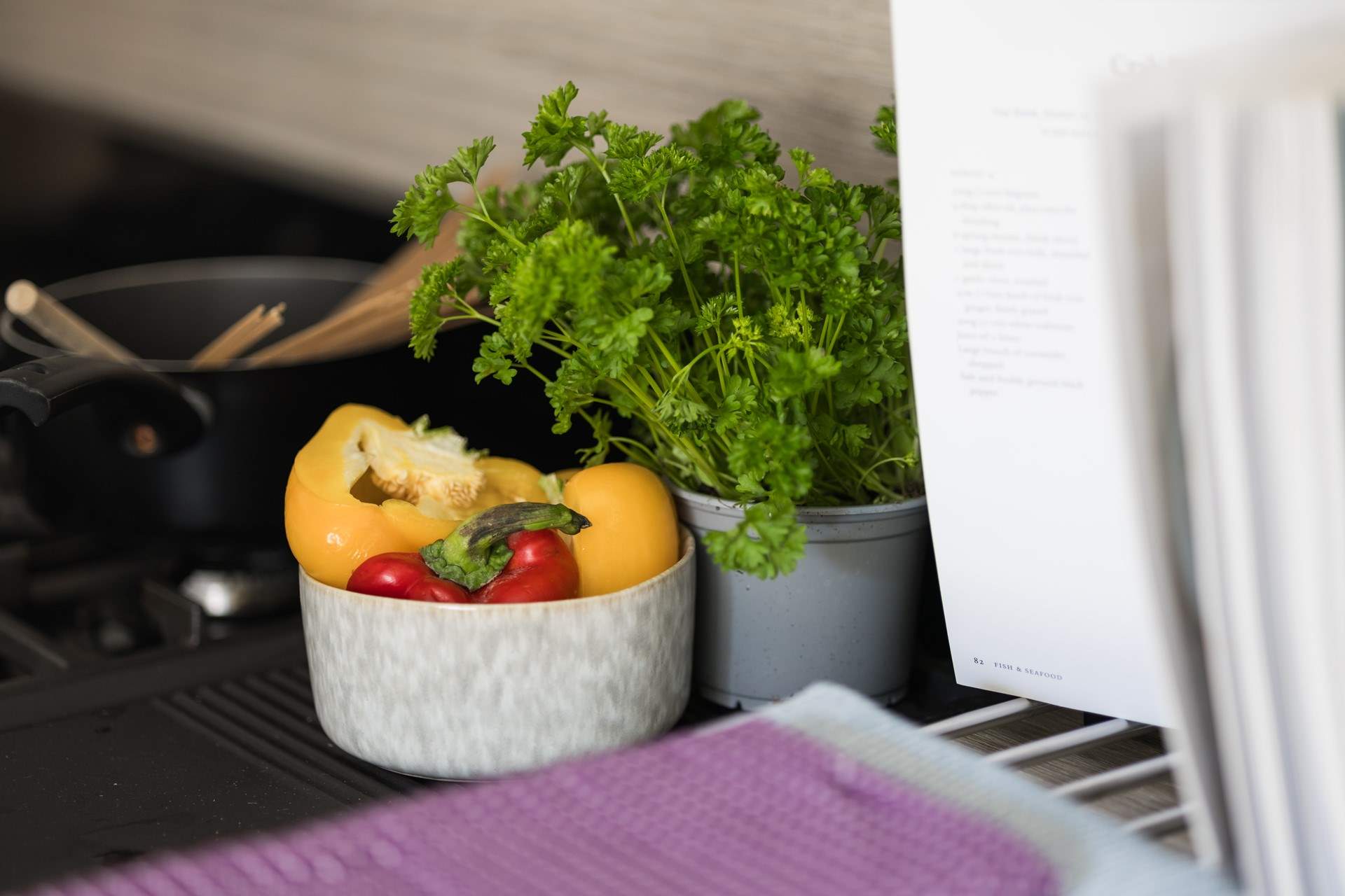 Lots of fresh local produce.