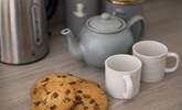 Tea and biscuits. - Thumbnail Image