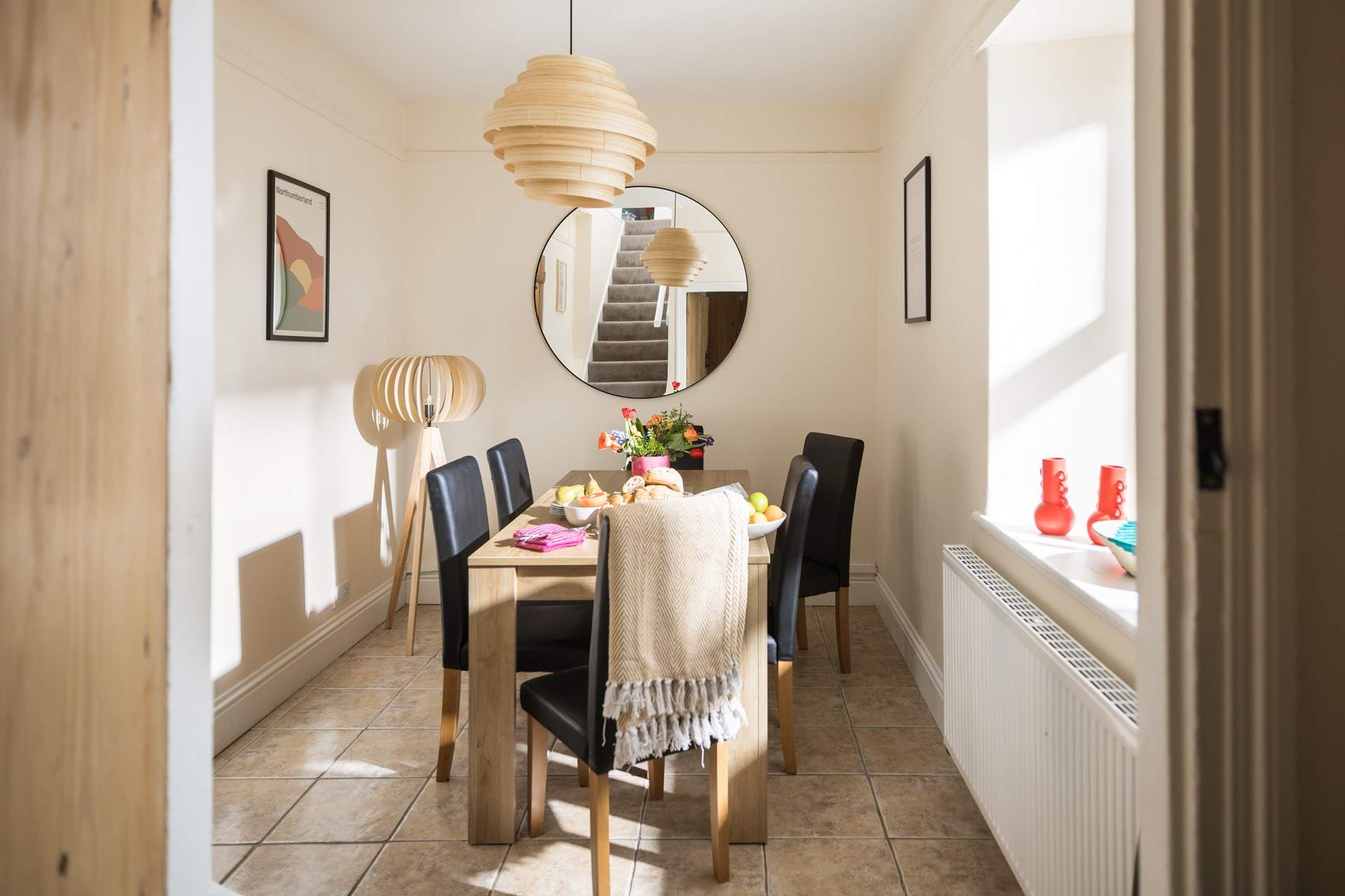 Dining in style, a great place to share food and stories with everyone..