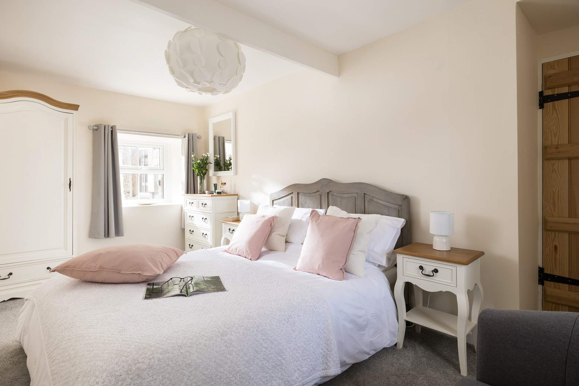 Retire to this beautiful bedroom and prepare for the next days adventure.