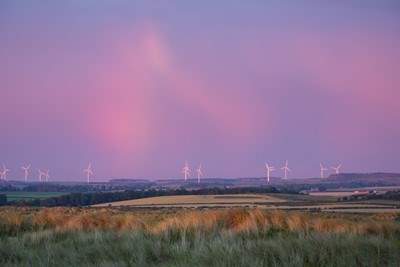 Beautiful Northumberland at dawn.