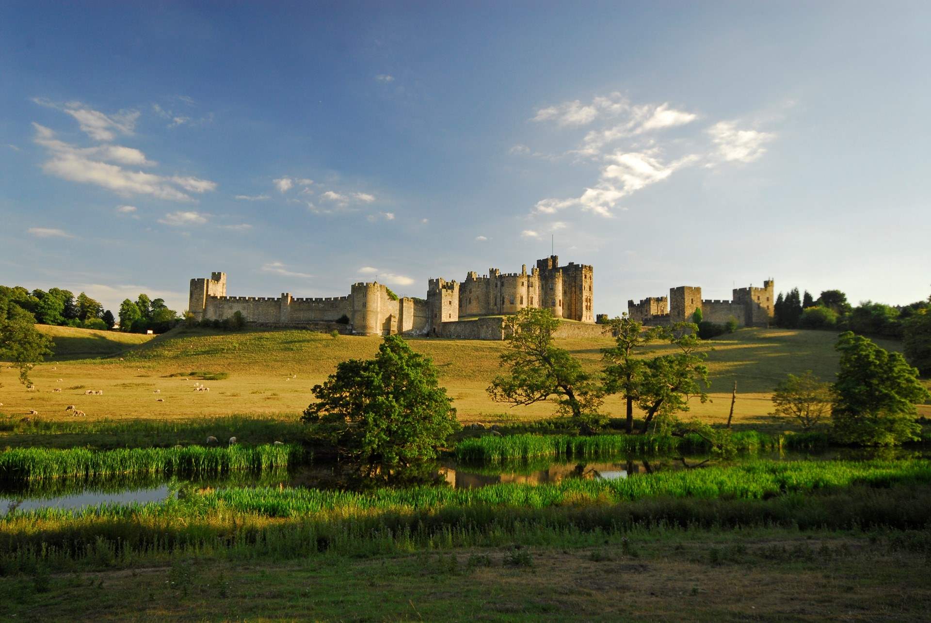 Pay a visit to magnificent Alnwick Castle.