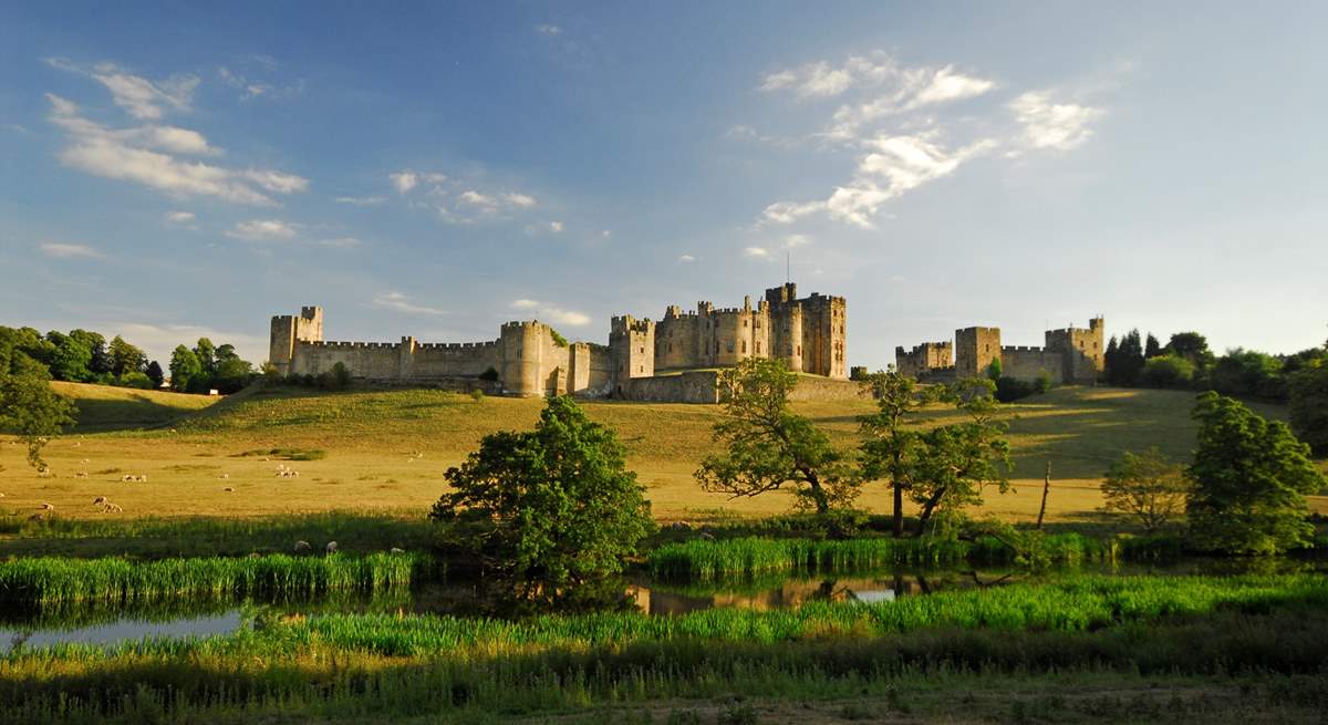 Pay a visit to magnificent Alnwick Castle.