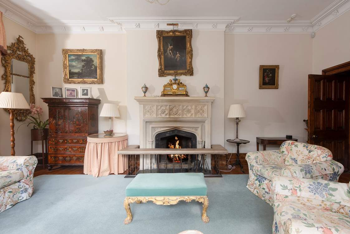 The open fire will be a welcome sight on those out-of-season breaks.