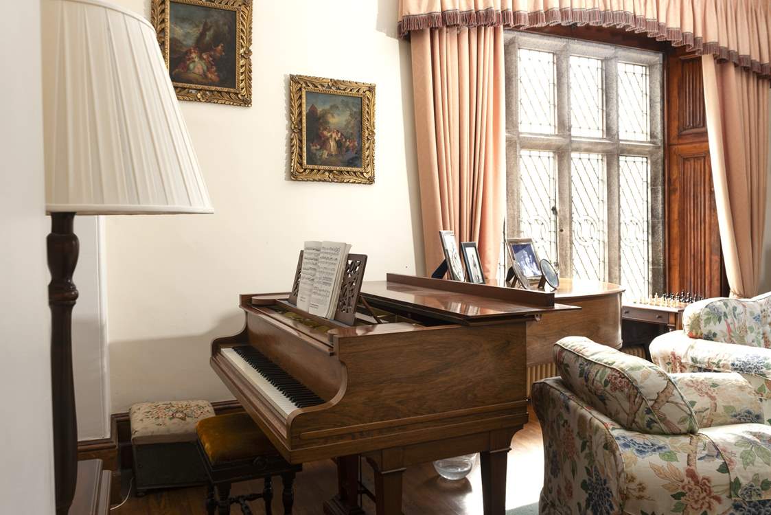 Of course there's a grand piano - I feel a tune coming on!