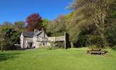 The large garden offers sunny places to sit out and room to play. - Thumbnail Image