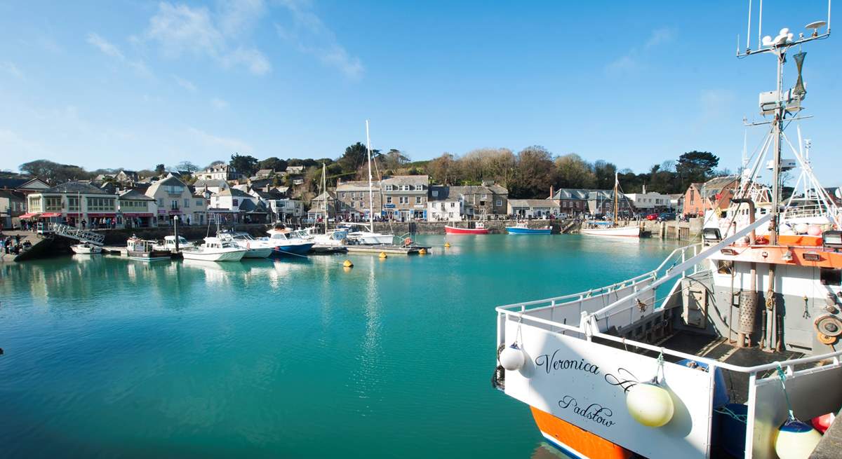 Spend the day at trendy Padstow, indulging in culinary delights throughout the day.