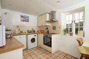 The little kitchen has all that you will need.