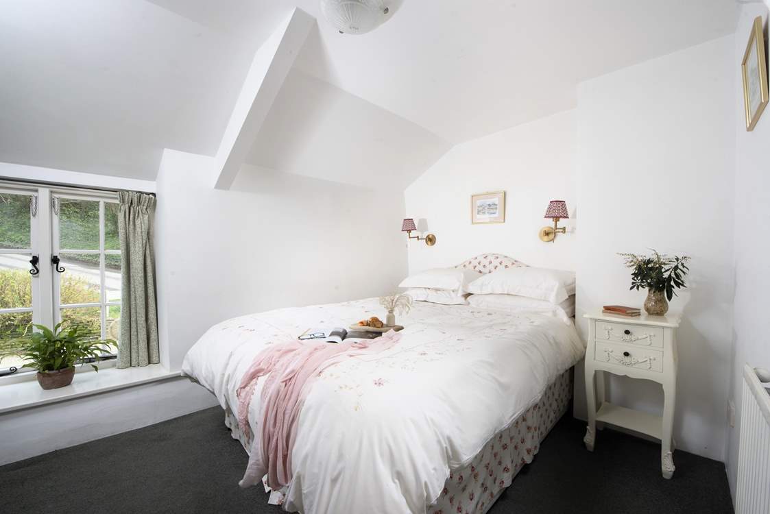 Rose Cottage has two delightful bedrooms.