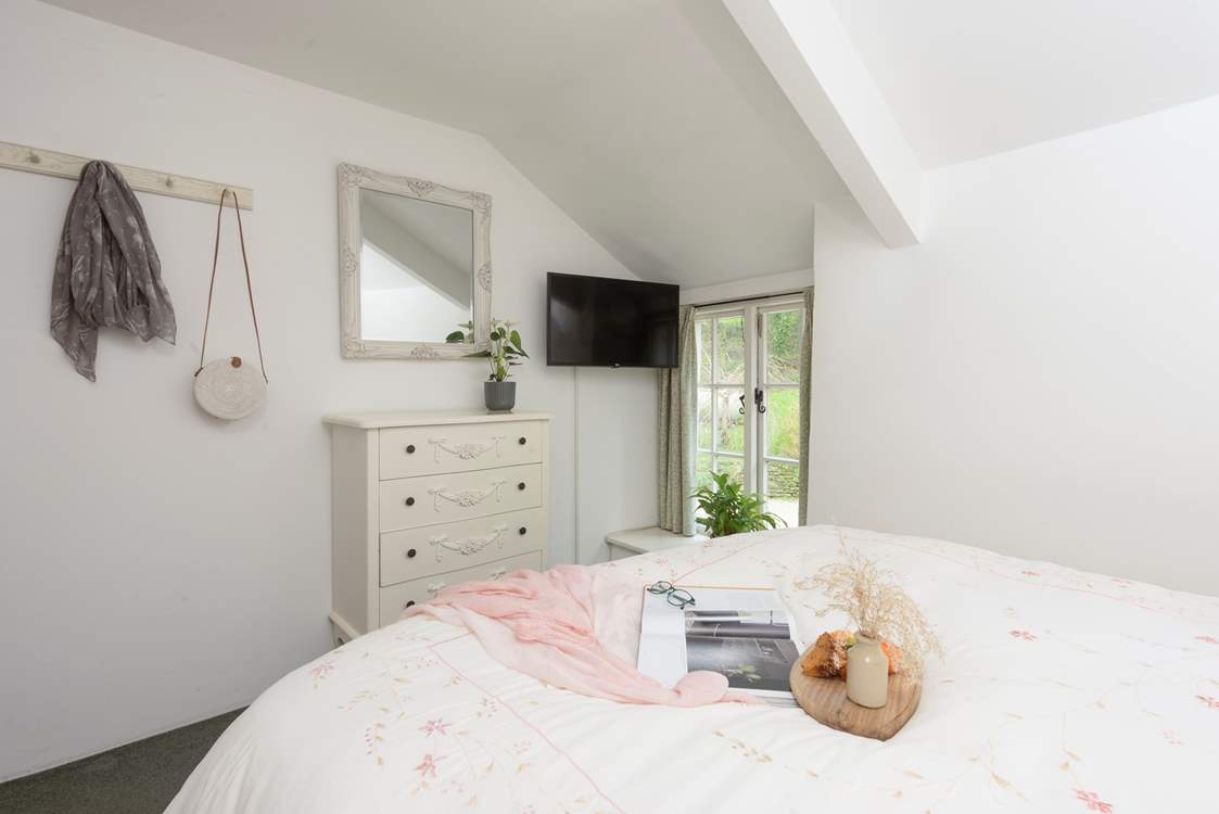 The TV provides the perfect excuse for leisurely lie-ins.