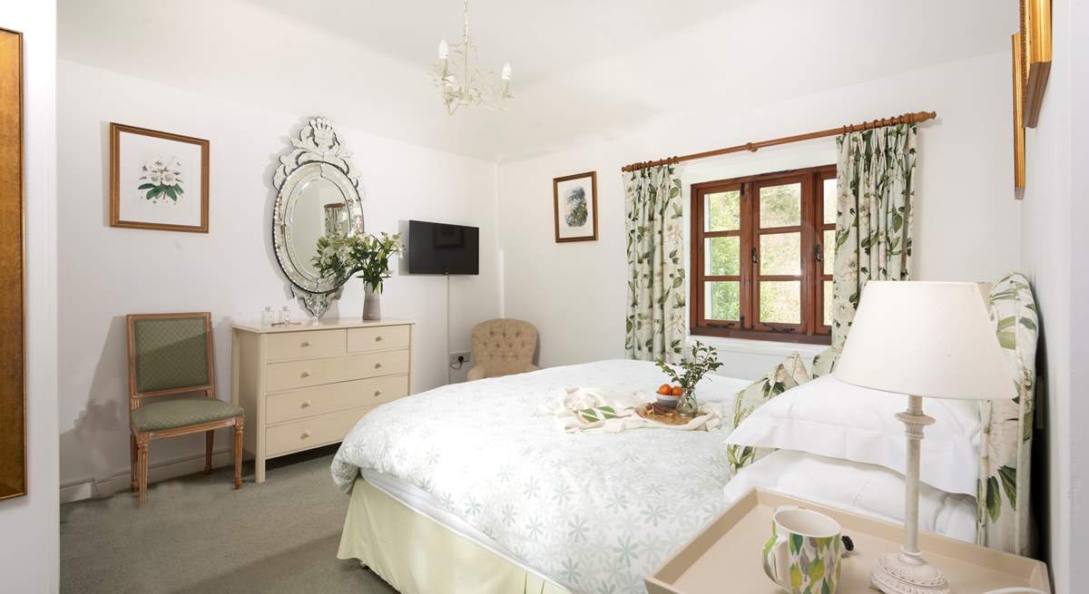 There are five beautiful bedrooms at Kelly Green Mill.