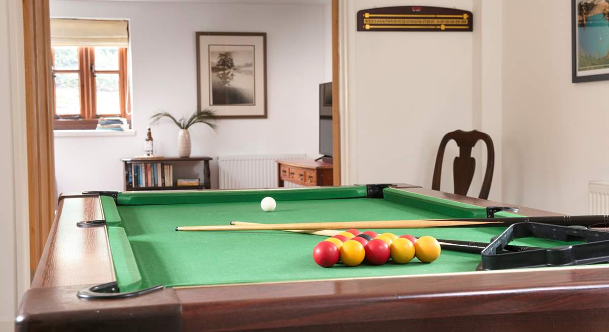 Pool or snooker? The choice is yours.