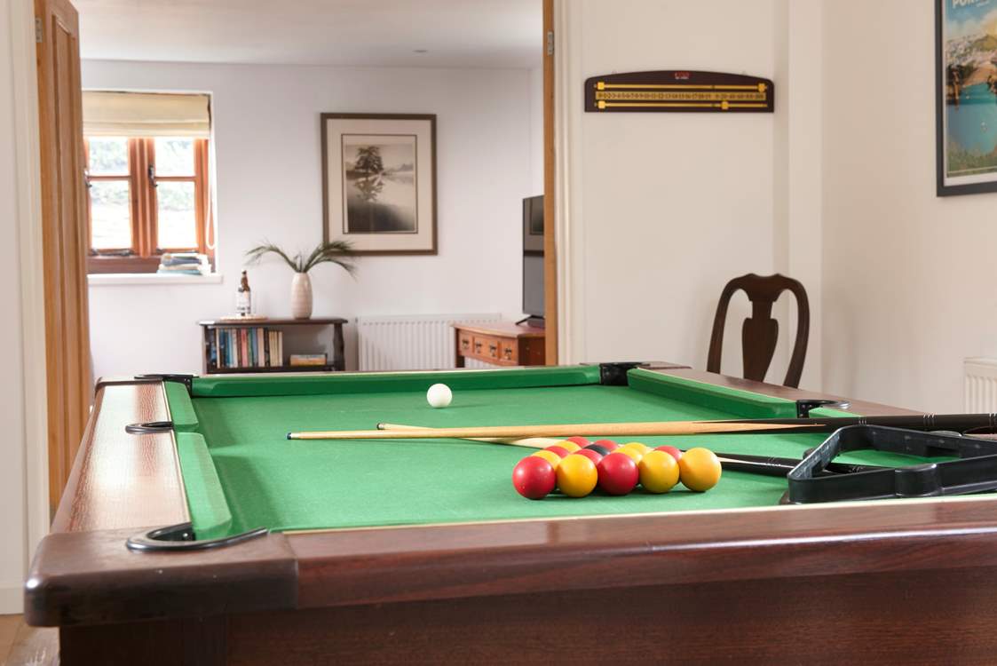 Pool or snooker? The choice is yours.