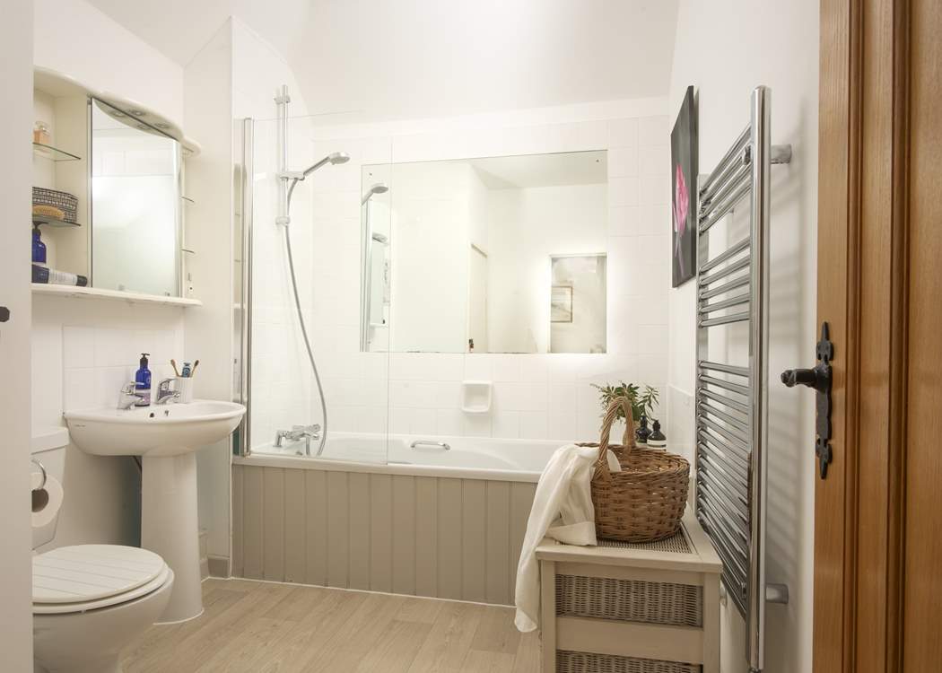 The family bathroom.