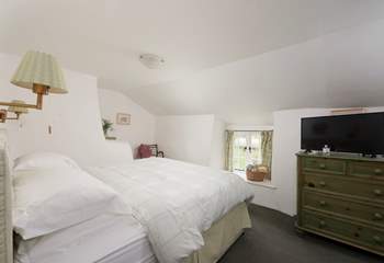 The TV is the perfect excuse for an early night or lazy lie-in.