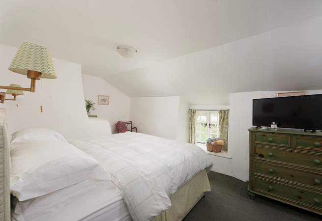 The TV is the perfect excuse for an early night or lazy lie-in.