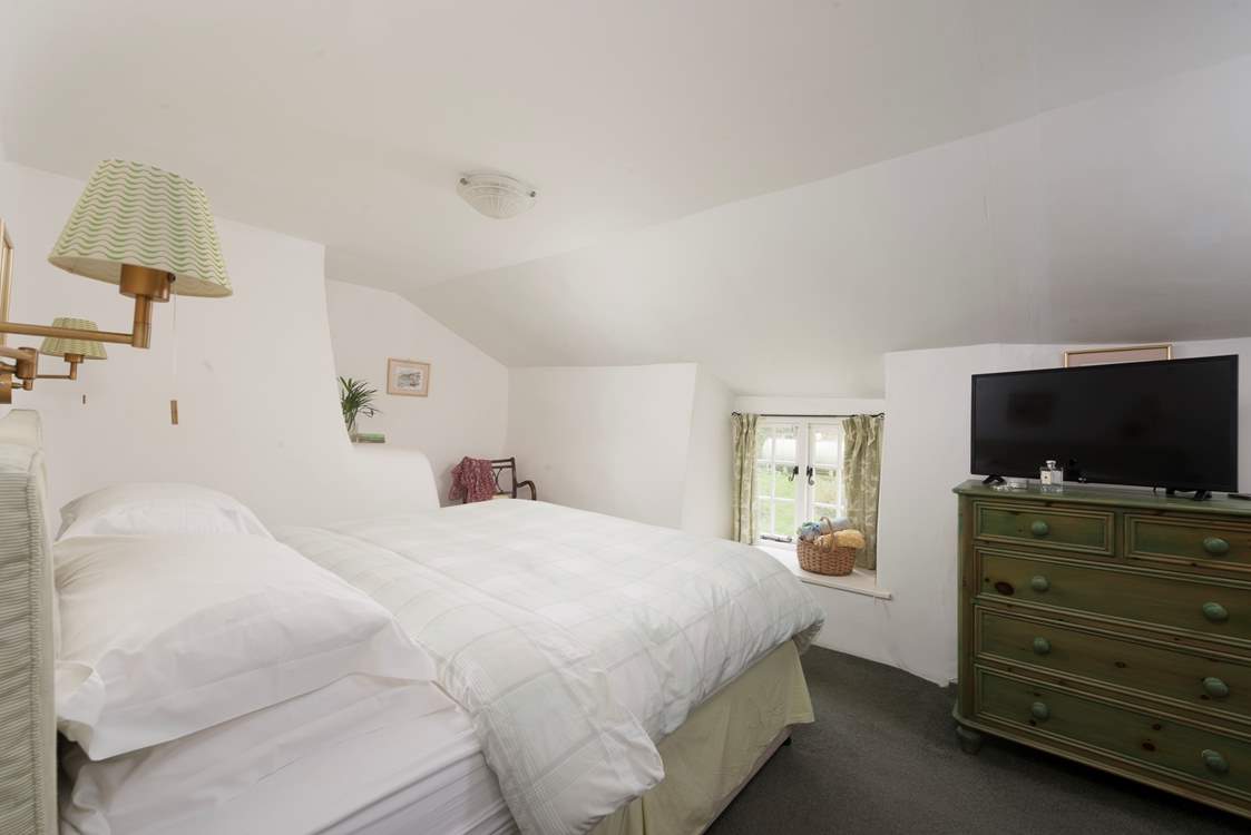 The TV is the perfect excuse for an early night or lazy lie-in.