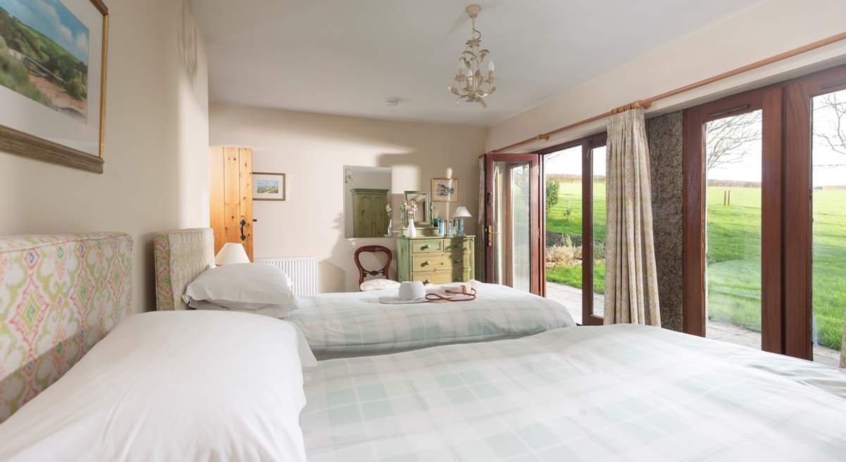 Bedroom three can be made up as twin beds or a super-king size bed - the choice is yours. 