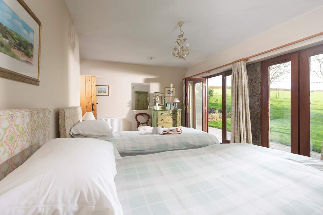 Bedroom three can be made up as twin beds or a super-king size bed - the choice is yours.
