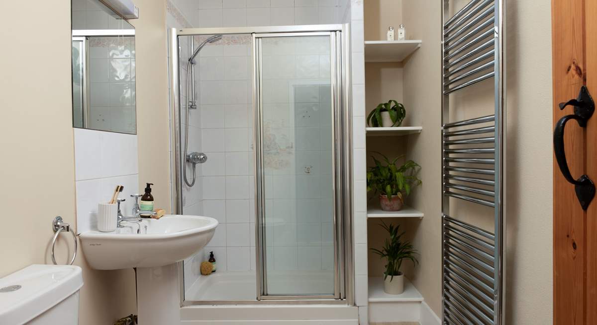 The shower-room is located close to bedrooms two and three.