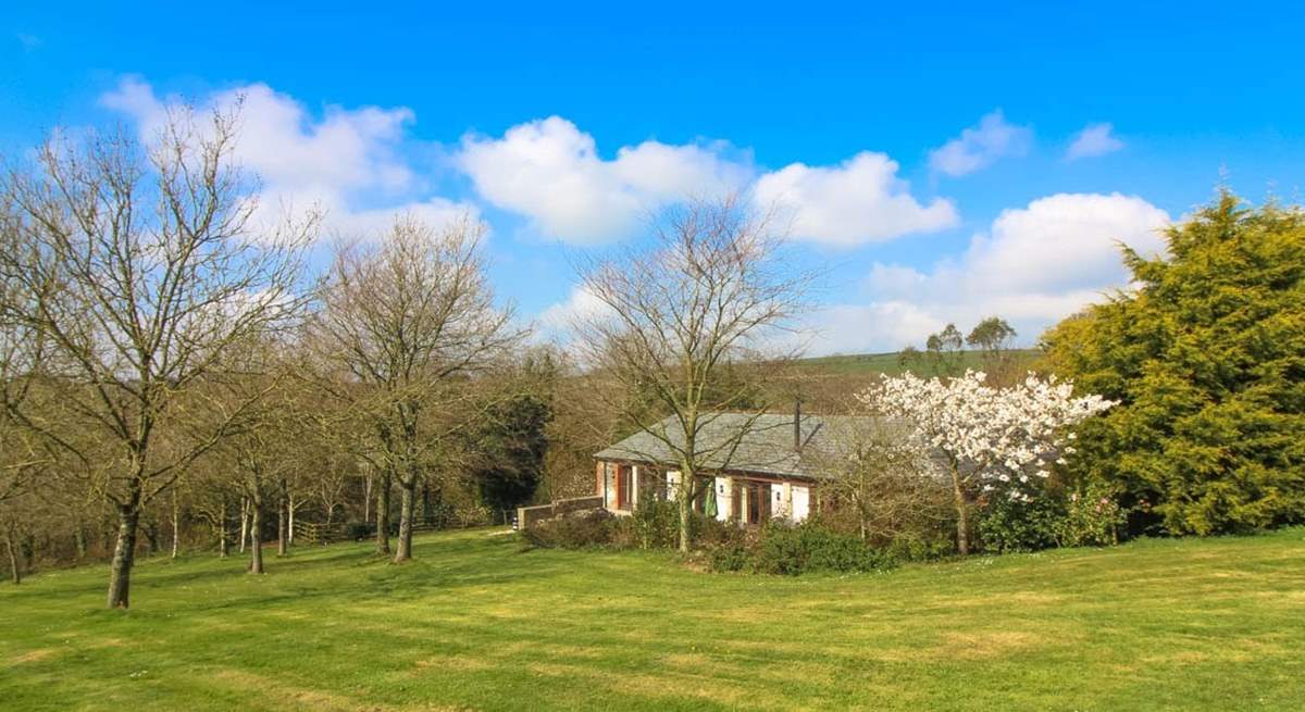 Nestled in gorgeous Cornish countryside with a huge garden - welcome to The Linney.